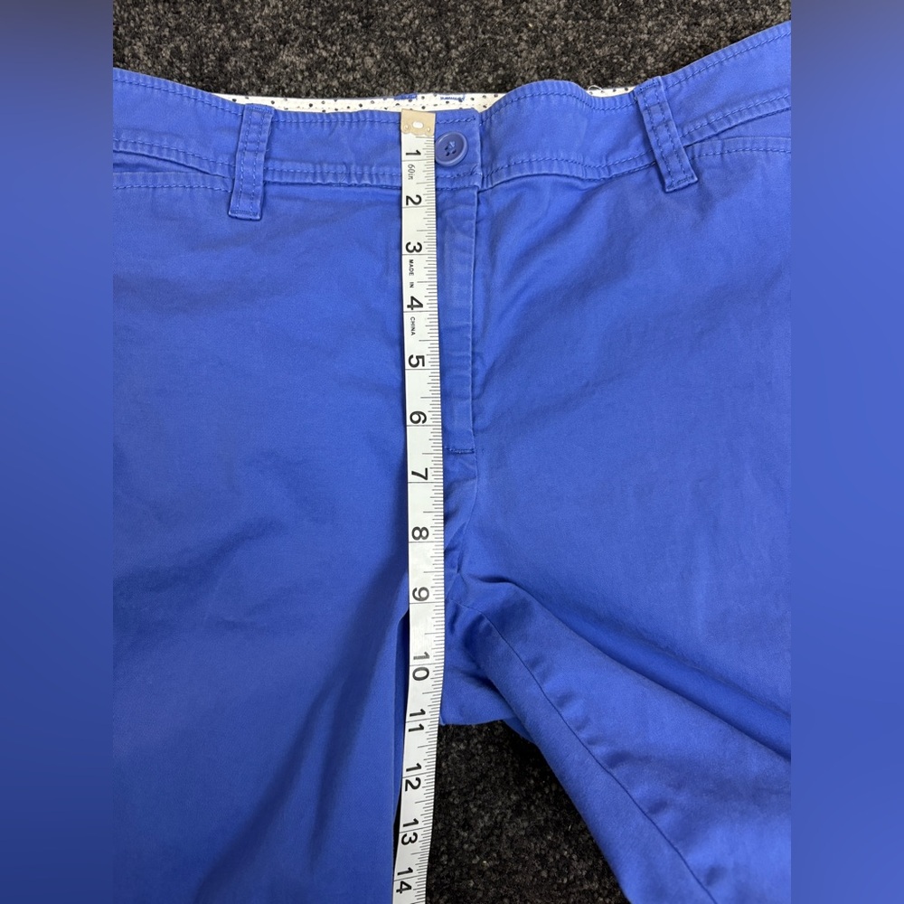 Talbots The Perfect Crop pant size 6 in periwinkle - Picture 5 of 9